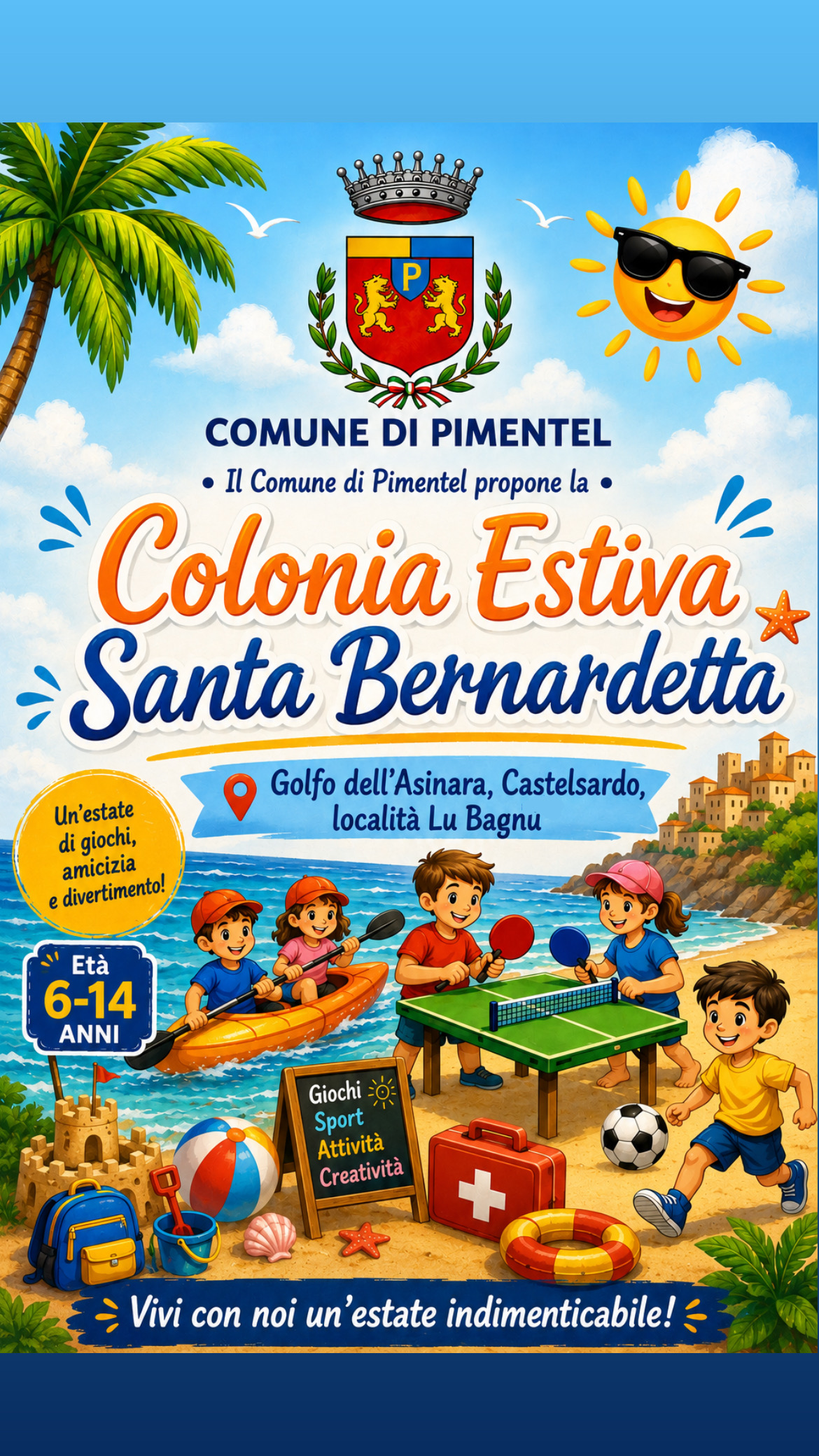 Proposta attività estiva Colonia residenziale 2026