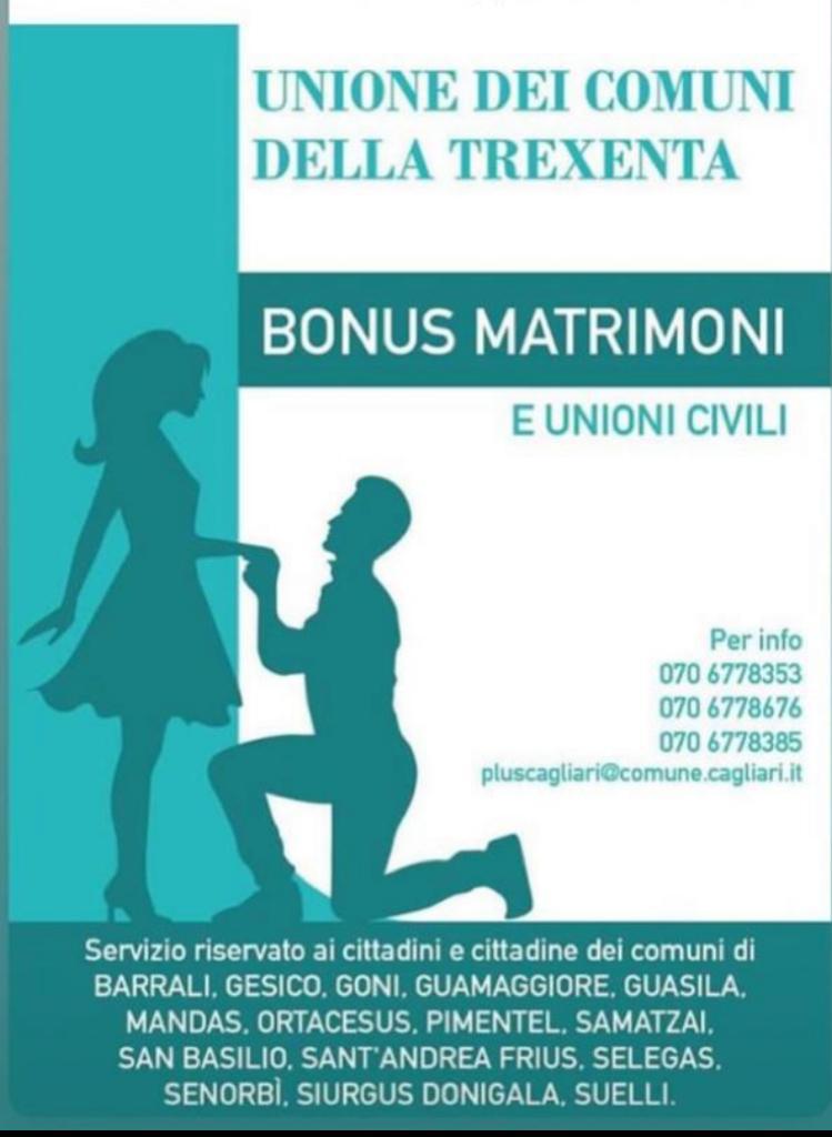 BONUS MATRIMONIO